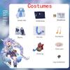 Ysir Honkai Impact Bailu Cos Ρούχα Σετ Ρούχων Anime Παιχνιδιού Γυναικεία Απλή Στολή Ρούχα Cosplay
