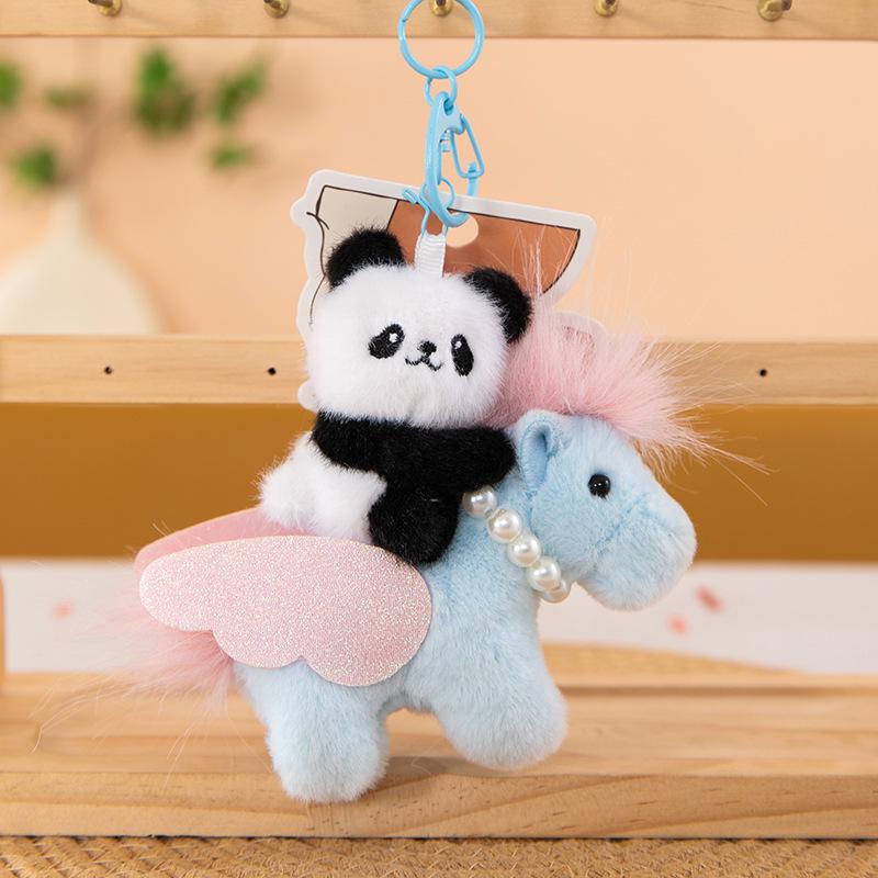 

Плюшевый брелок-пони: Милый конь-маскот, украшение в подарок на ежегодное собрание 4 inch (0.04 kg)