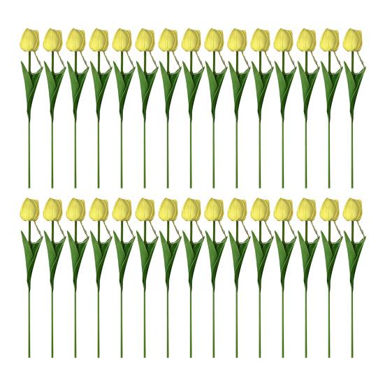 Yousheng Tulip Night Light Bouquet, Glowing Artificial Flowers with Petals, Handheld LED Lamp for Home Bedroom Decor, Valentine's Day Gift for Women