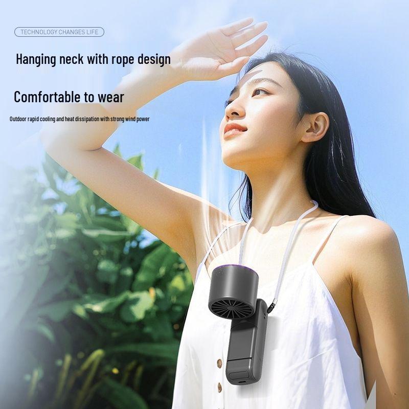 Portable Silent Handheld Fan with Semiconductor Cooling