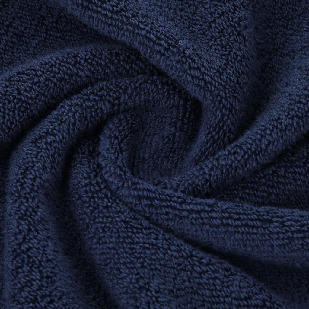 Nitori Großes Badetuch WS001 7771634 Marineblau, 70x140cm,