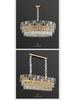 Luxury Crystal Chandelier Ceiling Light for Living, Dining, and Bedroom - High-End Colorful Shell Design