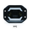 4-inch Wrangler Yellow and White Angel Eye Off Road Vehicle Work Light LED Square Spot Light Embedded Front Bar Middle Mesh Fog