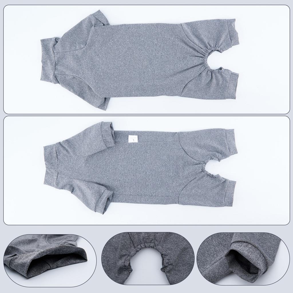 Pet Recovery Suit Four Legs Abdominal Wound Jacket for Cats