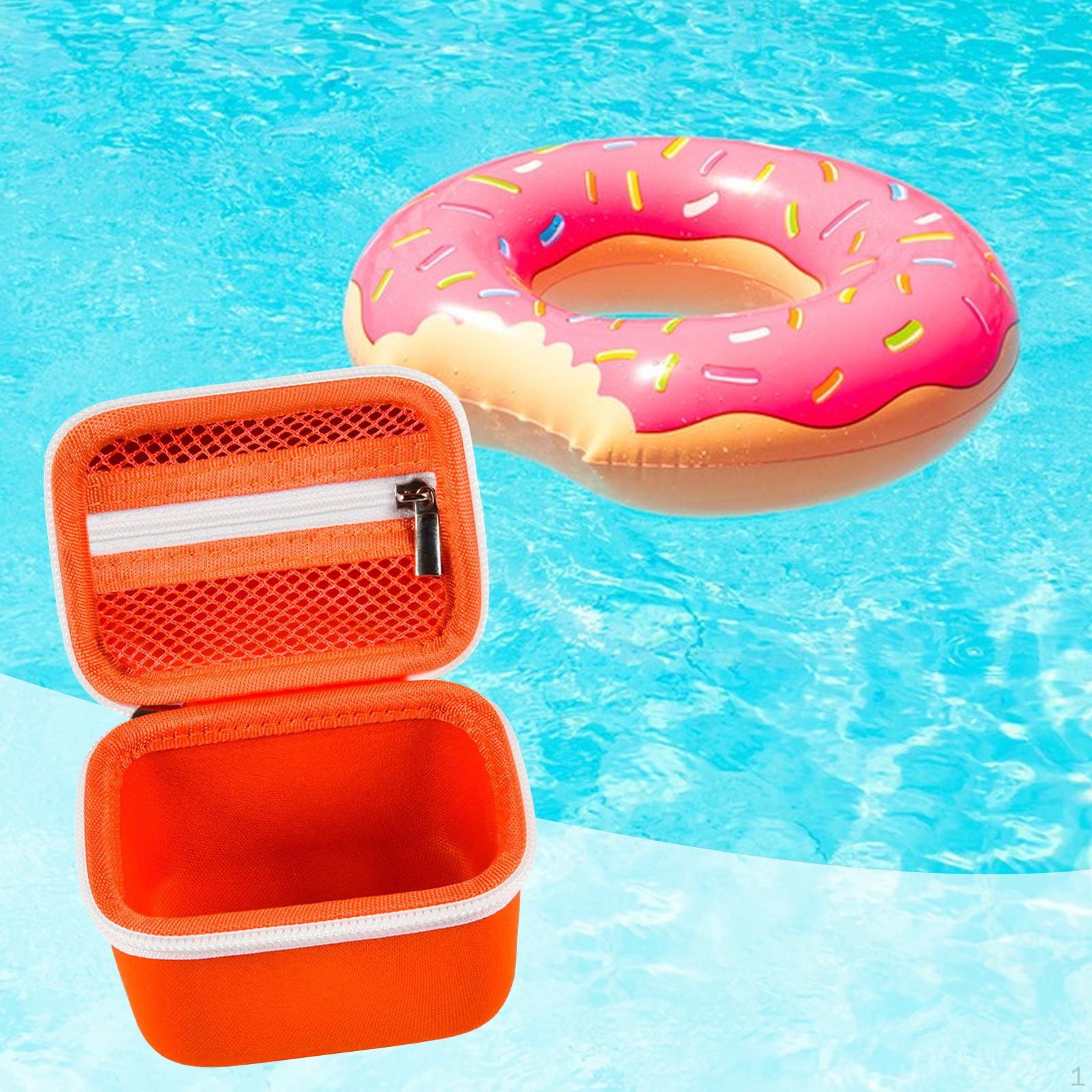 

Портативный чехол для насоса Мини-воздушный компрессор Дорожный Маленький с внутренним сетчатым карманом Держатель для хранения для