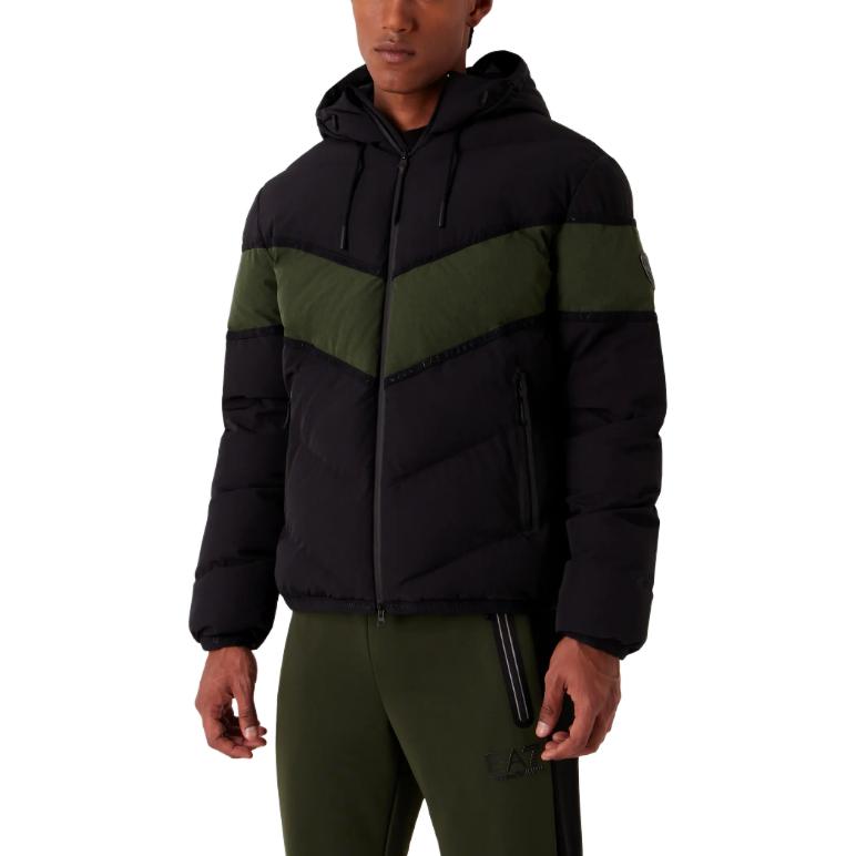 Emporio Armani Puffer Jackets Men's Hooded Moderate 6RPB06-PN1BZ-1977