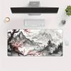 Cherry Blossom Ink Painting Landscape Mouse Pad Desk Mat Gaming Mats Antislip Durable Offices Accessories Mouse Mat Mauspad
