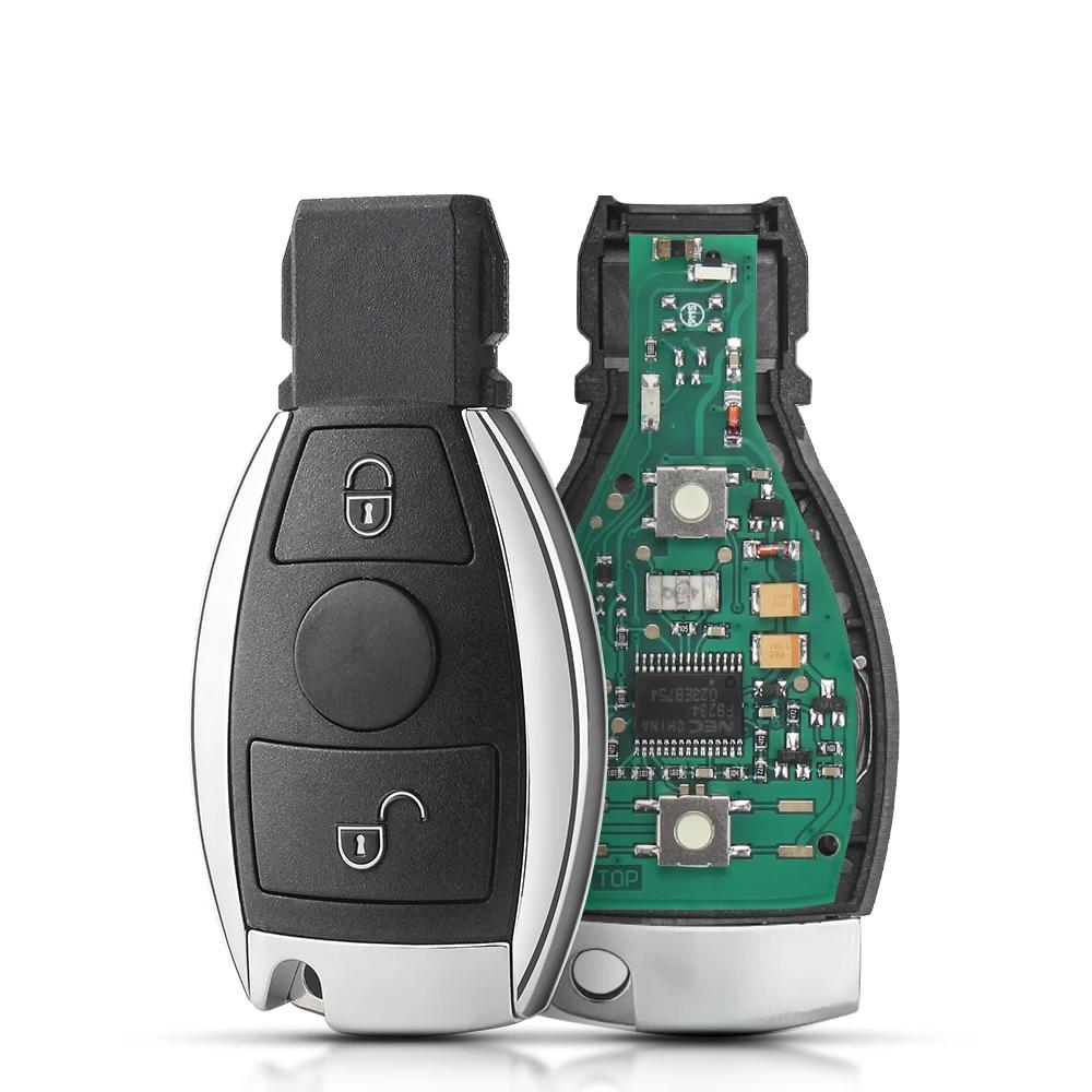 

Smart Remote car Key fob For Mercedes Benz A B S E Class Support BGA & NEC Chip 315/433.92MHz 2/3 Buttons2027 315MHZ