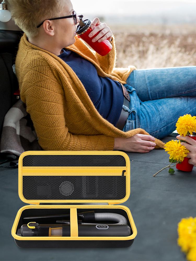 Portable Car Trunk Storage Box Practical Storage Case With Handle Resistant Zipper Closure Pouch Vacuum Cleaner Tool Stowing Bag