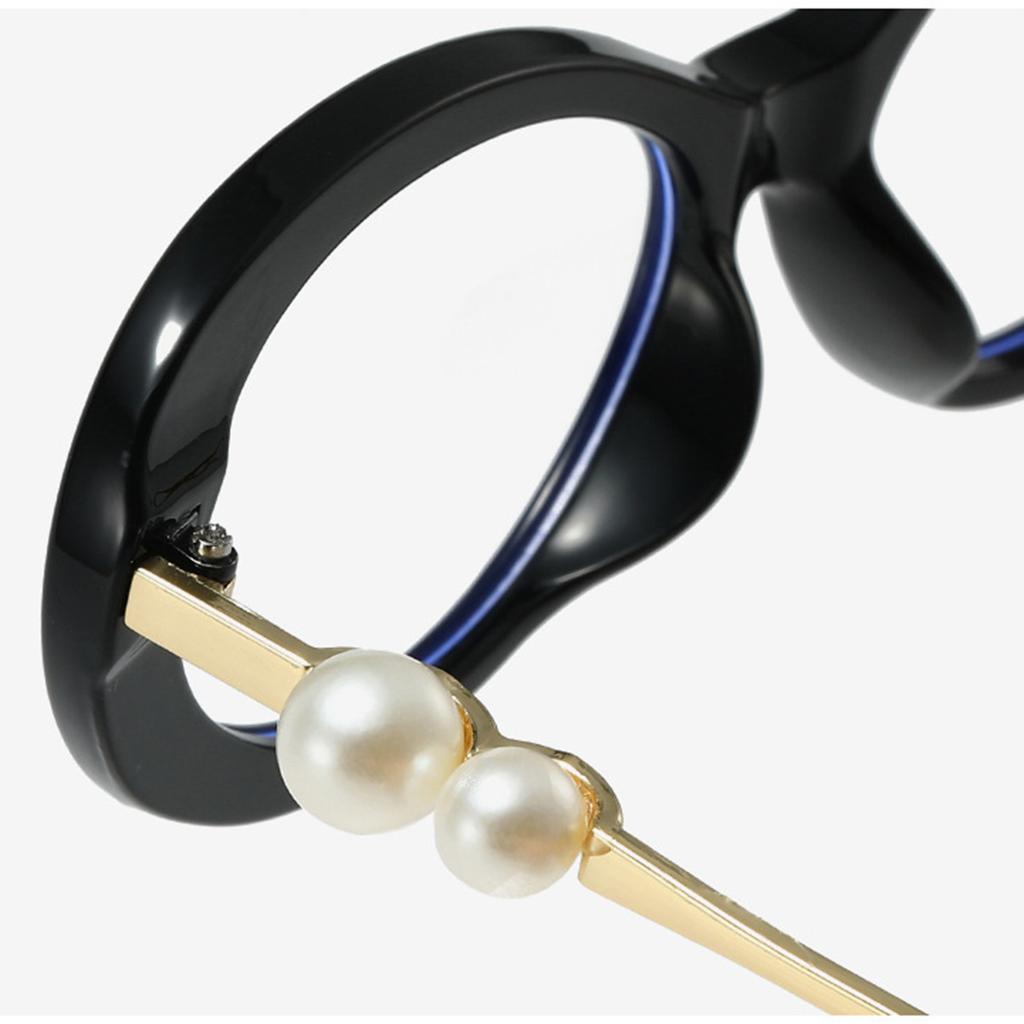 New Oval Anti Blue Light Glasses Frame, Personalized and Fashionable Men's and Women's Glasses