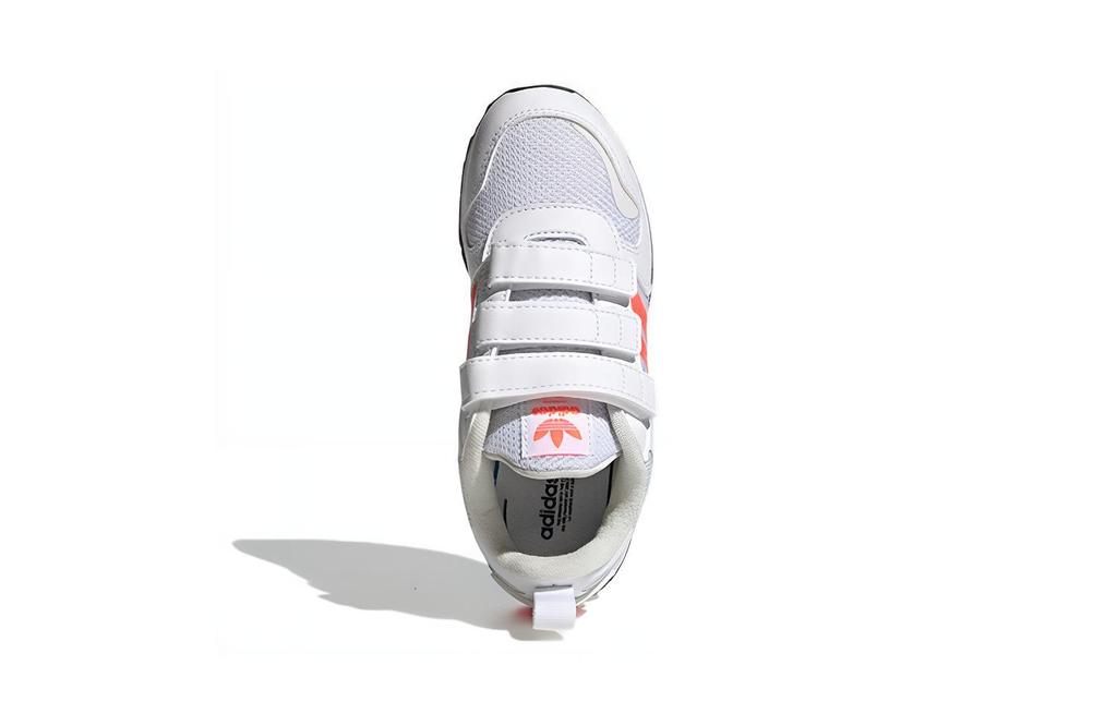 Adidas Originals ZX 700 HD Comfortable Round Toe Slip Resistant Abrasion Resistant Low top Kids' Running Shoes White GY3296
