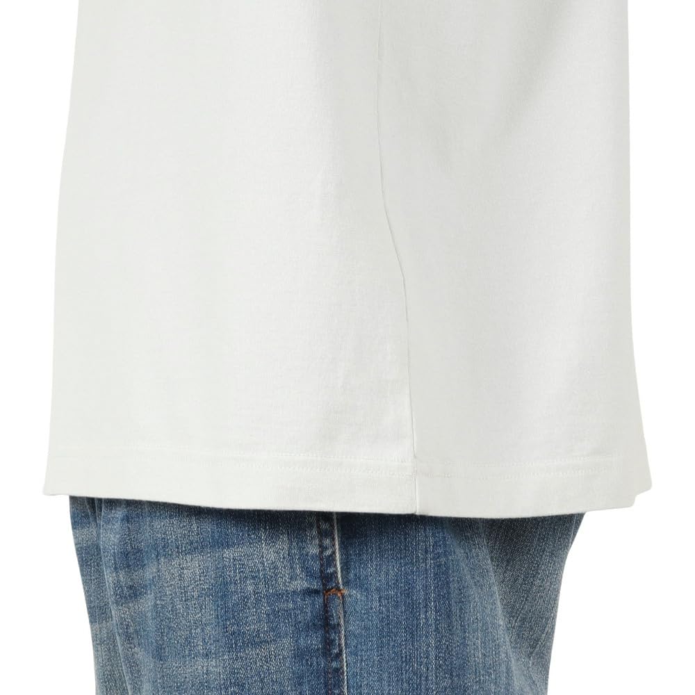 [Extra Large] Casual Standard Logo Short Sleeve Tee, Men's, Gray