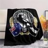 1PC Collingwood Raven Crest Custom Name Patterned Flannel Blanket Suitable For All Seasons For Home Decor Warmth And Comfort Gifts Holiday Present