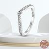 925 Silver Stackable Infinite Heart Daisy Flower Ring for Women Original Silver 925 Rings Brand Jewelry Gift