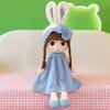 Cute Doll Princess Style Plush Toy Little Girl Sleeping Pillow Doll Birthday Gift