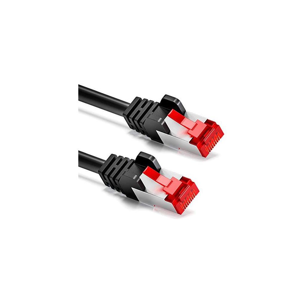 Buy 10m CAT6 Câble Réseau Blindage PIMF S/FTP Cat6 RJ45 Câble LAN DSL Routeur