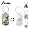 Print Demand Photo Keychain Personalized Custom Gift For Women Men Mother Father Dad Family Couple Stainless Steel Key Ring