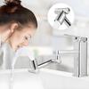 1080° Swivel Faucet Extender Sink Water Faucet Aerator 2 Mode Splash Water Kitchen Bathroom 360°Rotatable Spray Attachment