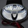 For Toyota S1211X TOYOTA 3D Logo Light Car Front Grille Trunk Logo LED Light for Toyota Corolla PRADO CHR HRV Camry Highlander LVALON Rav4 REIZ