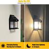 Outdoor Solar Tungsten Wall Light House Shape Motion Sensor Wall Lamp IP65 Waterproof Solar Powered Garden Lamp 3 Lighting Modes