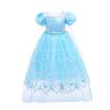 2021 Christmas Elsa 2 Princess Dress Frozen Elsa Girls Short Sleeve Dress Sub Elsa Dress