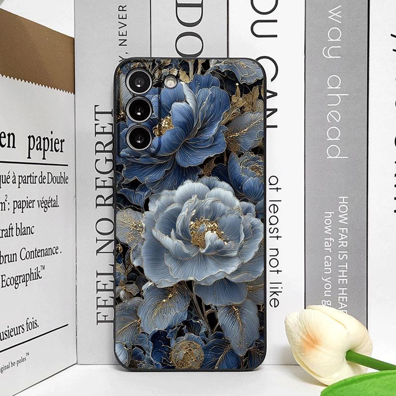 Vintage Pfingstrose Blumendruck Muster Handyhülle für Google Pixel 9A 8 A 7A 6 A 7 PRO 8 9 Pro XL 4G 5G Stoßfest Weiche Hüllen