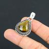 Sisters Day Deal Natural Rhyolite Daughter Handmade Wedding Pendant 925 Silver