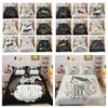 Unicorn 3D Printing Woman Duvet Cover Set Microfiber Bed Sets Double Size Design Home Bedding Set