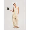 Budhi Mudra Women Essential V sleeVeless Bone White B61002atn51 V08