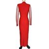 European-American Rhinestone Patchwork Luxury Party Dress