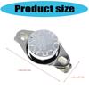 3Pcs KSD301 250V 10A Normally Closed Thermostat Temperature Thermal Control Switcher Repair Part 40/70/85/125℃