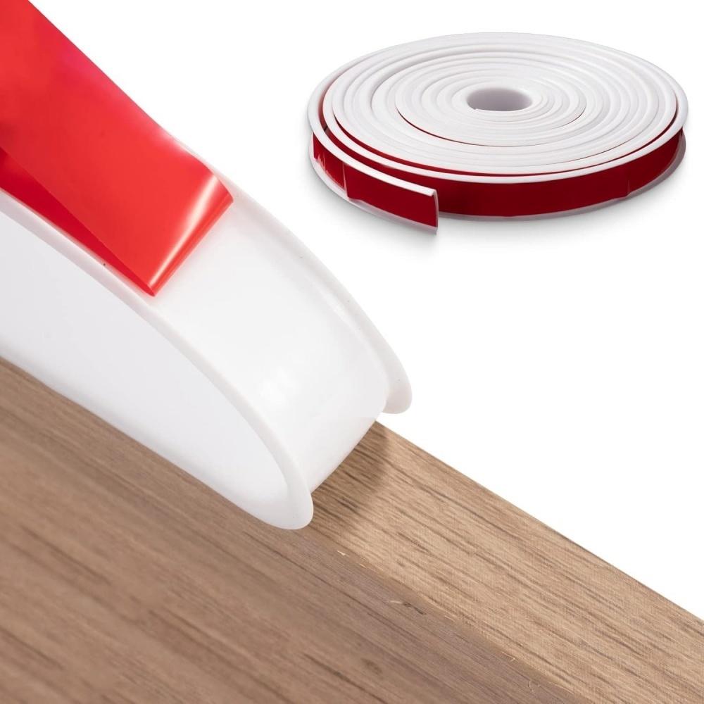 1PC 5mx18mm U-shaped Edge Banding Self-Adhesive Edge Banding Tape Wood Board Chair Table Protector Cover Furniture