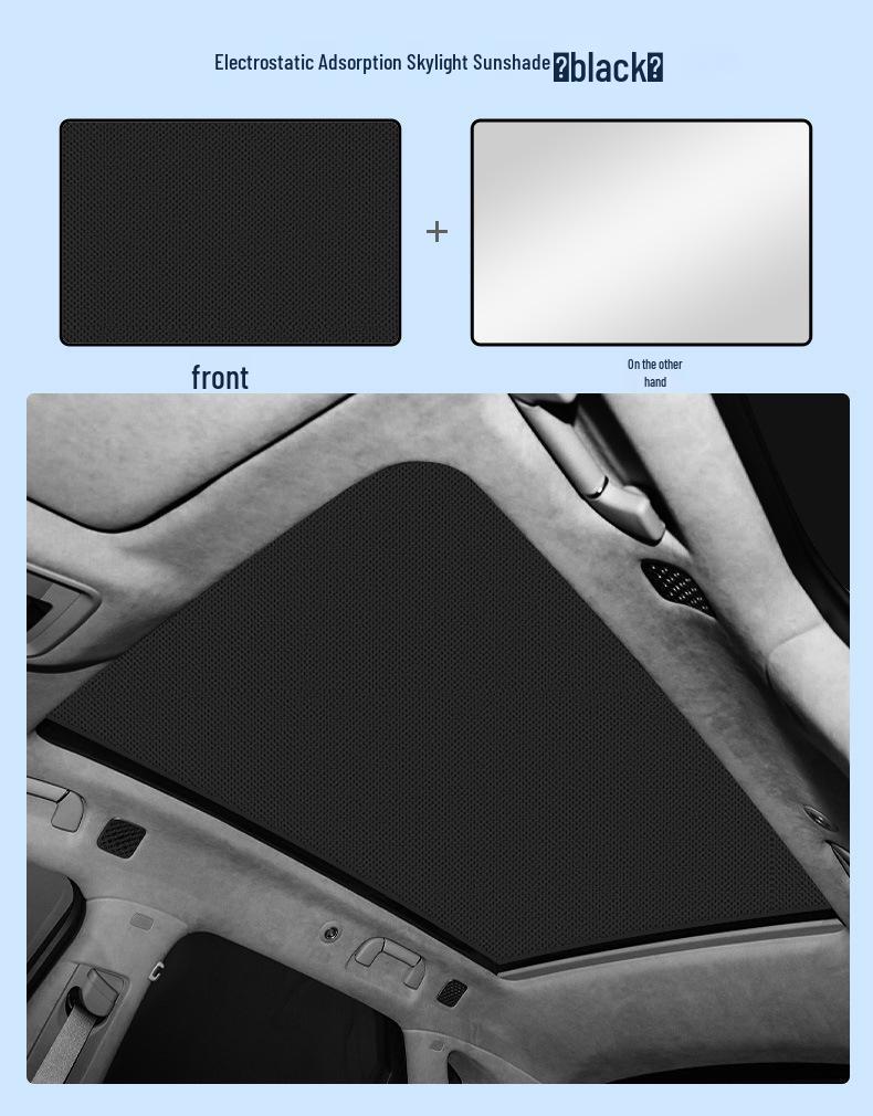 Denza Z9GT 2024 Sunroof Electrostatic Sunshade: Heat & Light Blocker, Privacy & UV Protection.