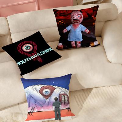 Heißes Horror-Spiel Mmouthwashing Kissenbezug Geeignet für Schlafzimmer Wohnzimmer Autos Heimdekoration
