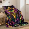 Psychedelic Eye Art Blanket for All Seasons Blanket Lunch Break Throw Gift
