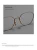 Retro Full Titanium Green Eyeglass Frame for Men & Women - M860, Prescription Ready