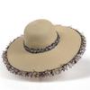 Hat Female Summer Hepburn Wind Dome Rough Fringe Shade Straw Hat Seaside Resort Beach Hat Sunscreen Sun Hat