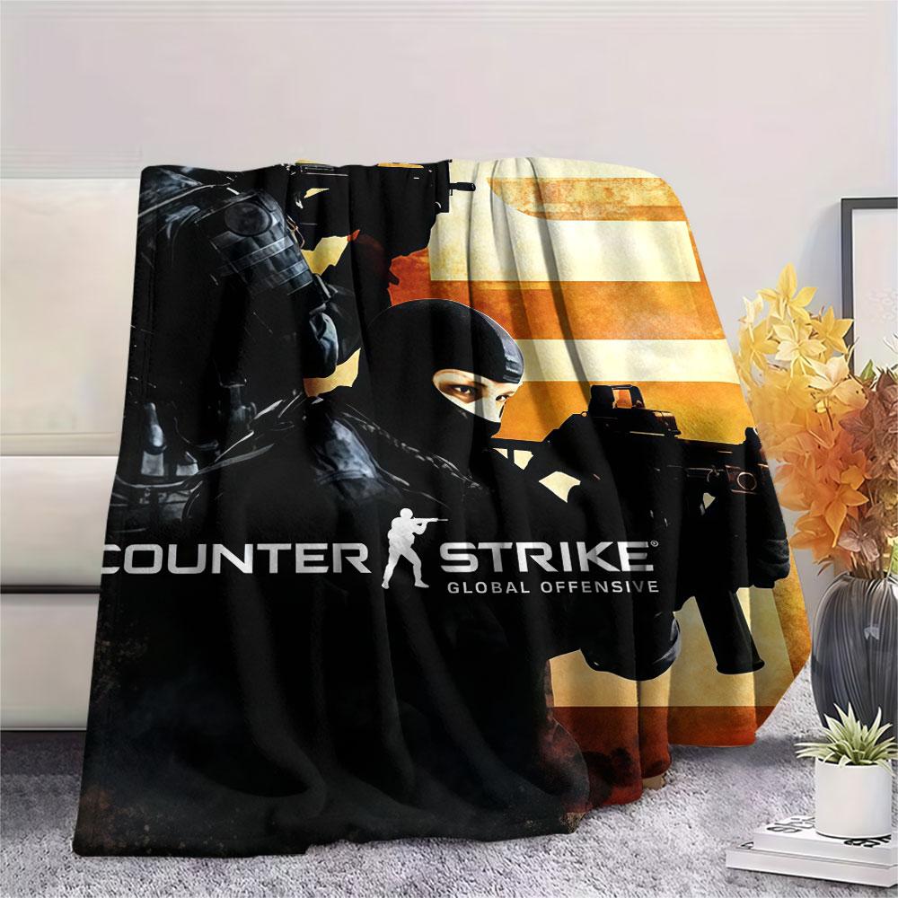 Counter-Strike 2 Blanket, High Quality Comfortable for All Seasons, Home Decor, Warmth and Comfort