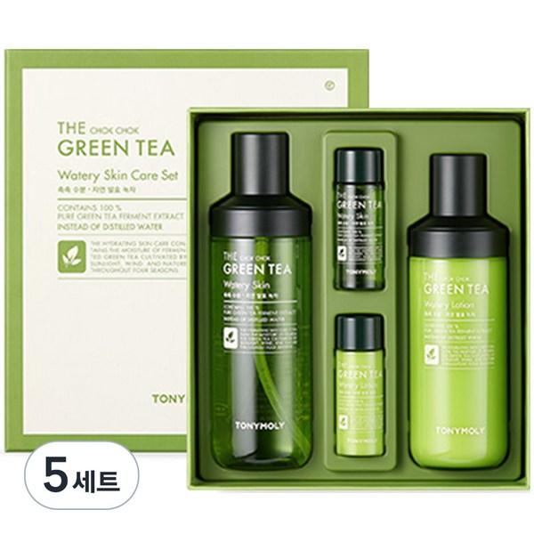 

Tony Moly The Moist Green Tea 2 Set, 5 наборов, набор популярной корейской косметики