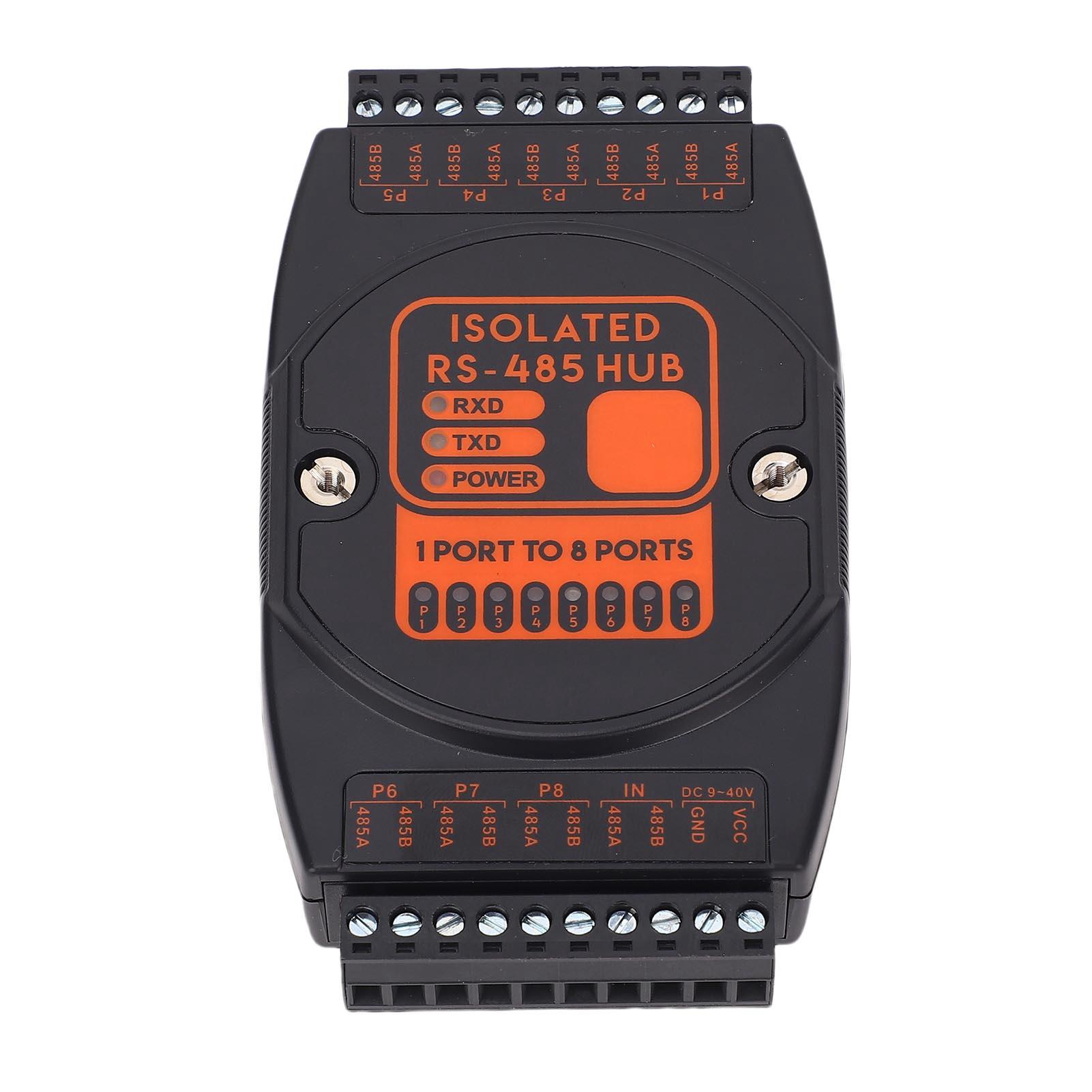 

485 Хаб 1 в 8 Виходів Промислового Класу Фотоелектрична Ізоляція 8-канальний 485 Повторювач