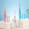 Soft Bristle Portable Battery Endurance IPX6 Waterproof Intelligent Effective Oral Care Electric Toothbrush for Adults
