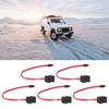 Car Mini Fuse Holder Connector Heavy Duty Wire Extension 20A 16AWG with 5 Fuses