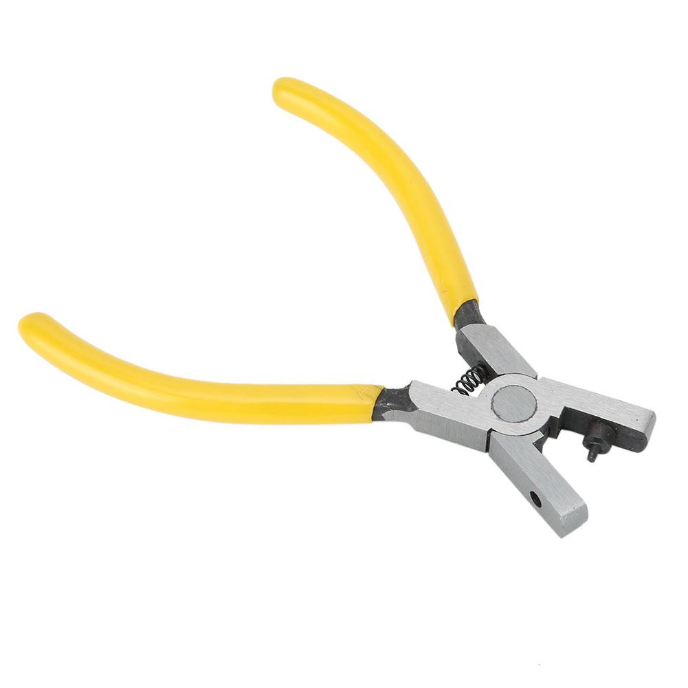 2mm Leather Hole Punch Pliers Watch Strap Punching Tool Watch Watchband Making Accssory