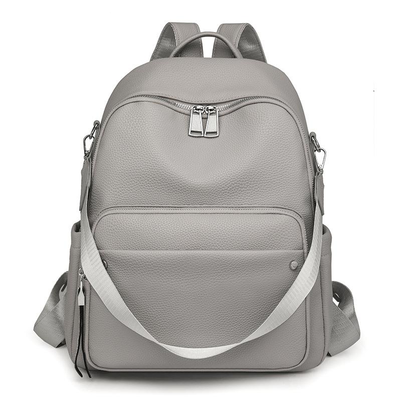 New backpack women's commute single shoulder oblique span bag women's large-capacity travel commuter backpack