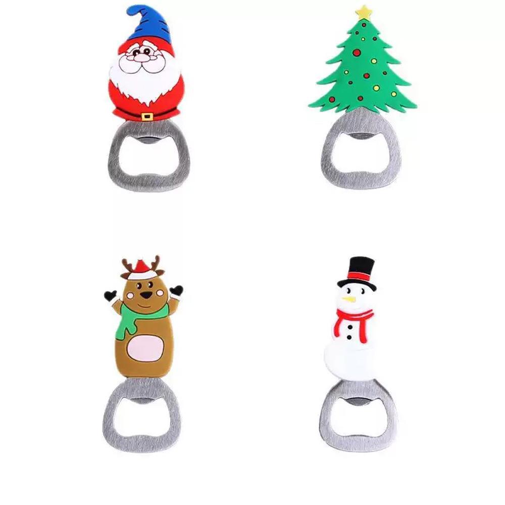4-piece, 2-piece, 1-piece - Creative Christmas Element Bottle Opener - Essential Bottle Opener for Christmas