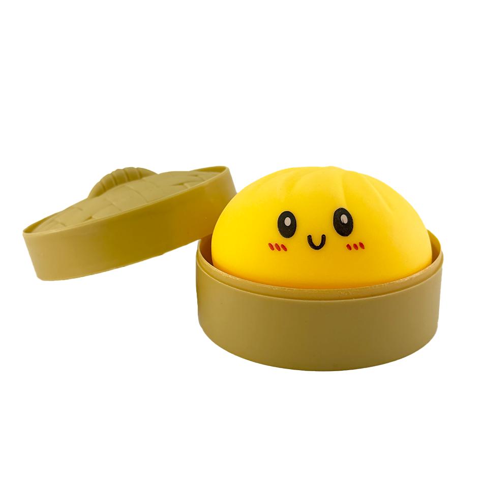 Kawaii Squeeze Toys Dumpling Mystery Box: Random Color Cute Expression Squishy Toy, Maltose Texture Slow Rising Stress Ball Gift