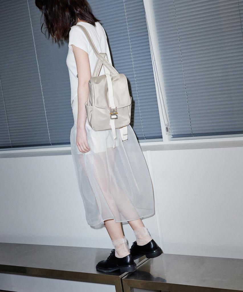 Nillring 5:30 Pm Backpack Mini_Beige