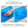 WEIMALL Cooling Pillow with Washable Cover, 50cm Wide X 30cm Deep X 6-10cm High, Memory Foam Gel Pillow, Cooling Pillow, Memory Foam Gel Pillow,
