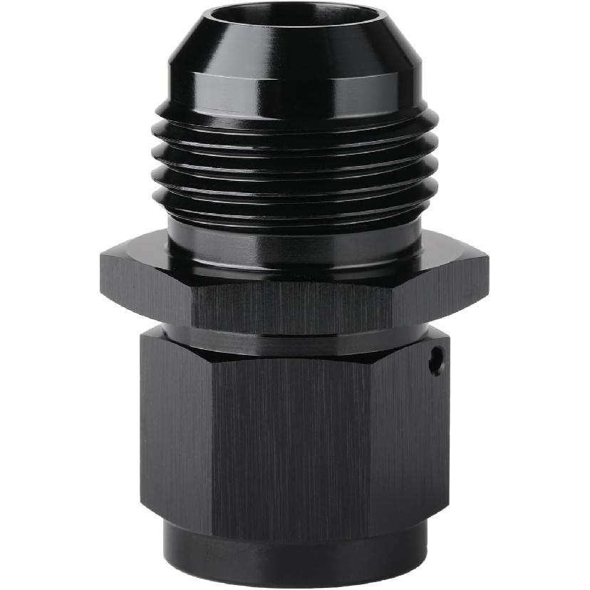 6AN Female Swivel To 8AN Male Flare Expander Fitting Adapter Aluminum Black
