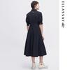 ELLASSAY Spring Cotton Blend Palace Shirt Dress EWW341Y08500